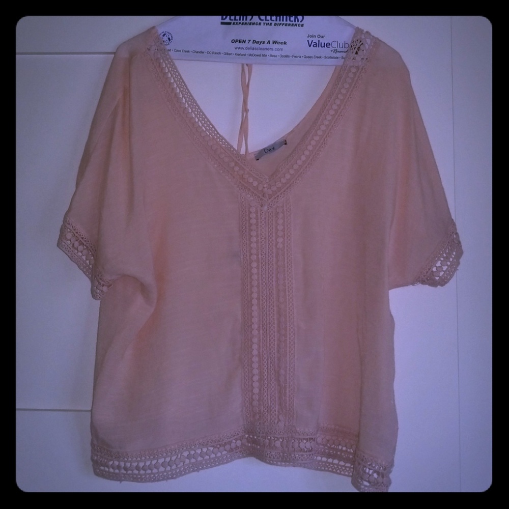 Cute blush color shirt